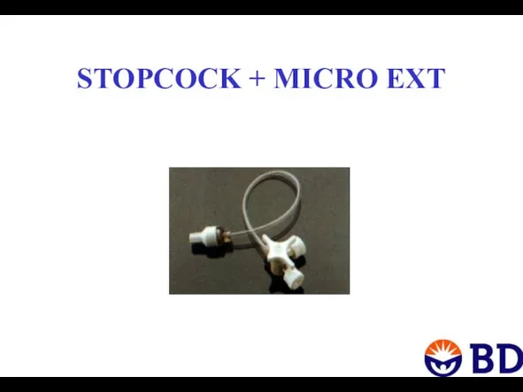 STOPCOCK + MICRO EXT