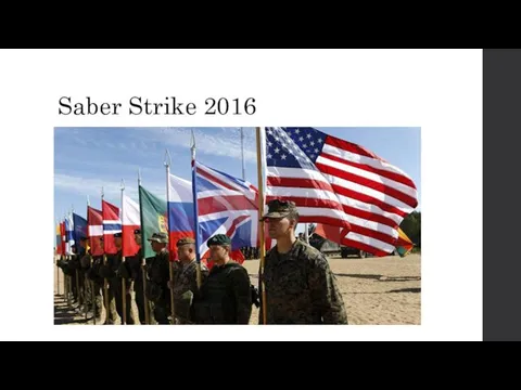 Saber Strike 2016