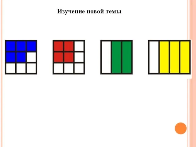 Изучение новой темы