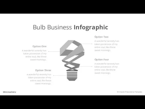 Bulb Business Infographic