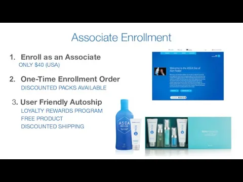 Associate Enrollment Enroll as an Associate ONLY $40 (USA) One-Time Enrollment