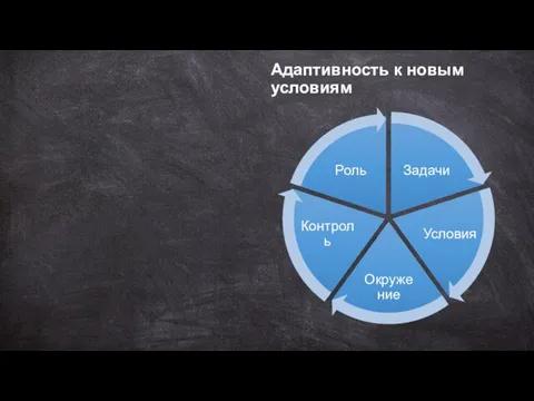 Адаптивность к новым условиям