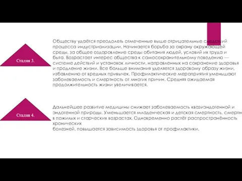 Дальнейшее развитие медицины снижает заболеваемость квазиэндогенной и эндогенной природы. Уменьшается младенческая