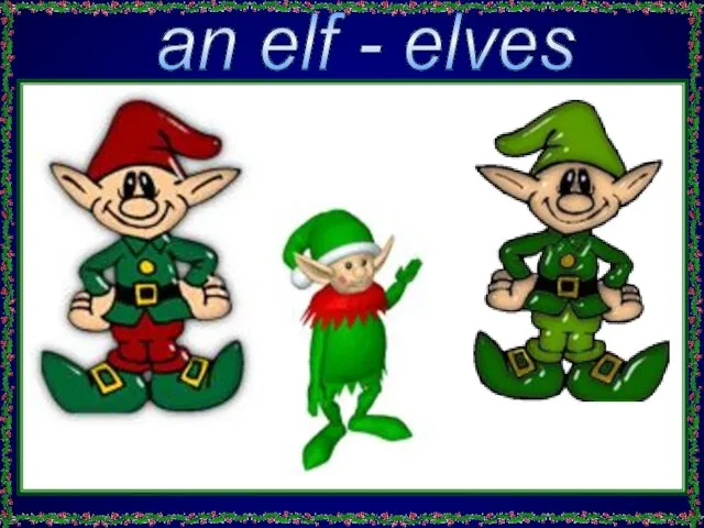 an elf - elves