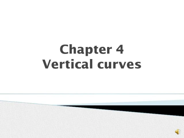 Vertical curves