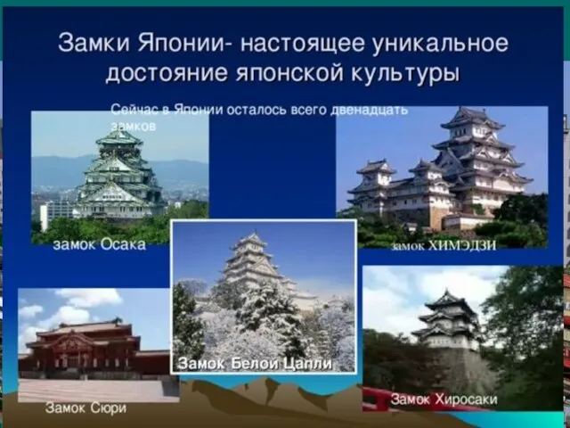 Япония – высокоурбанизованная страна, в городах живет 80% ее населения. Столица