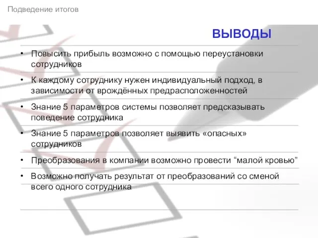 К каждому сотруднику нужен индивидуальный подход, в зависимости от врождённых предрасположенностей