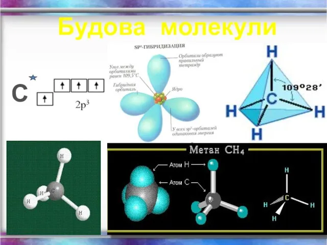 Будова молекули С