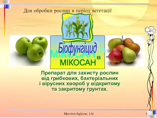 Препарат для захисту рослин від грибкових, бактеріальних і вірусних хвороб у