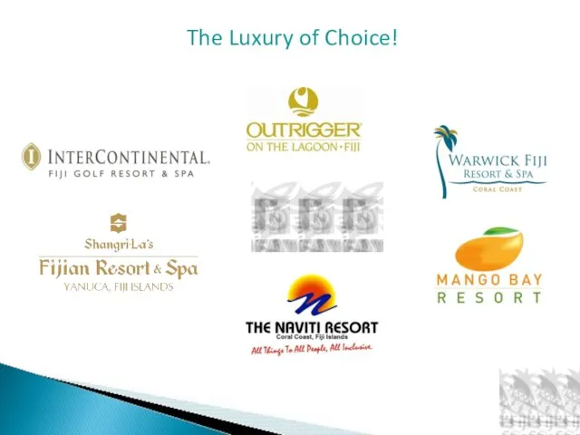 The Luxury of Choice!