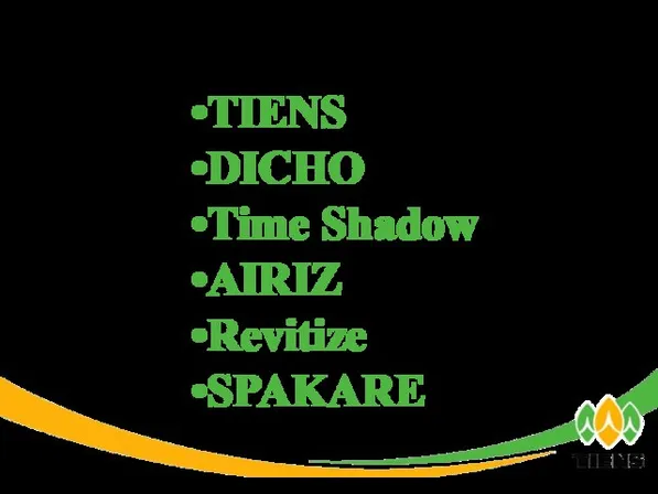 TIENS DICHO Time Shadow AIRIZ Revitize SPAKARE