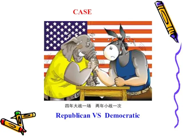 CASE Republican VS Democratic