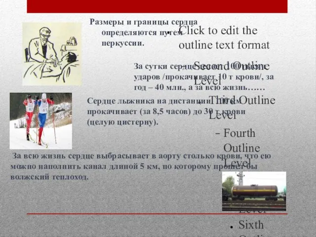 За всю жизнь сердце выбрасывает в аорту столько крови, что ею