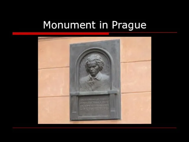 Monument in Prague