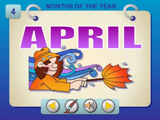 APRIL MONTHS OF THE YEAR 4