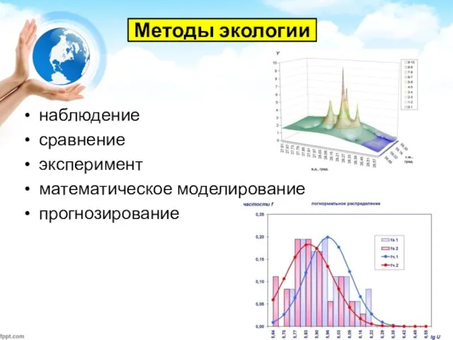 Методы экологии наблюдение сравнение эксперимент математическое моделирование прогнозирование