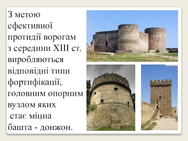 З метою ефективної протидії ворогам з середини XIII ст. виробляються відповідні