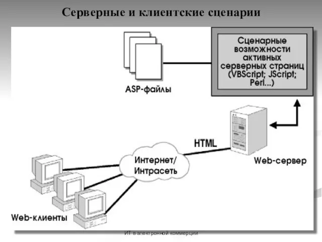 ИТ в электронной коммерции Серверные и клиентские сценарии