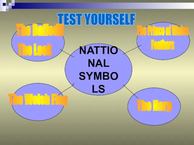 NATTIONAL SYMBOLS TEST YOURSELF The Daffodil The Welsh Flag The Leek