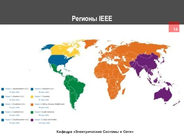 Регионы IEEE