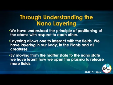 Through Understanding the Nano Layering We have understood the principle of