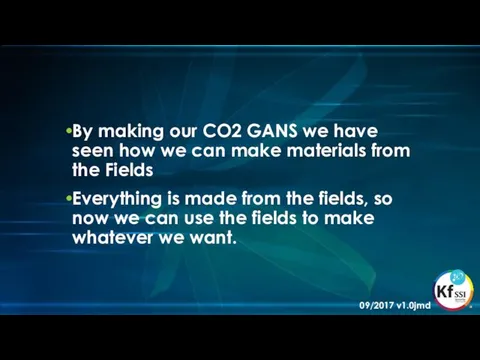 By making our CO2 GANS we have seen how we can