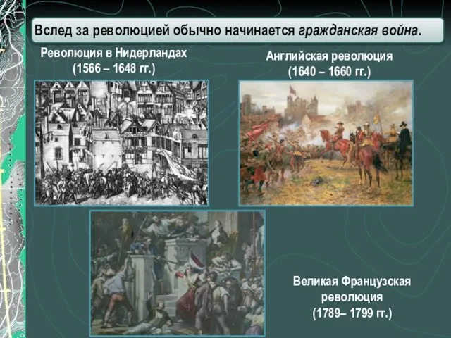 Вслед за революцией обычно начинается гражданская война. Революция в Нидерландах (1566