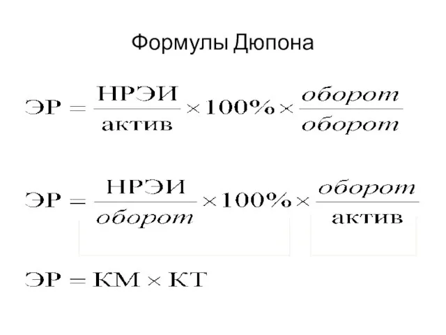 Формулы Дюпона