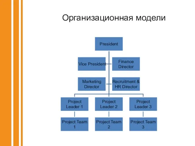 Организационная модели