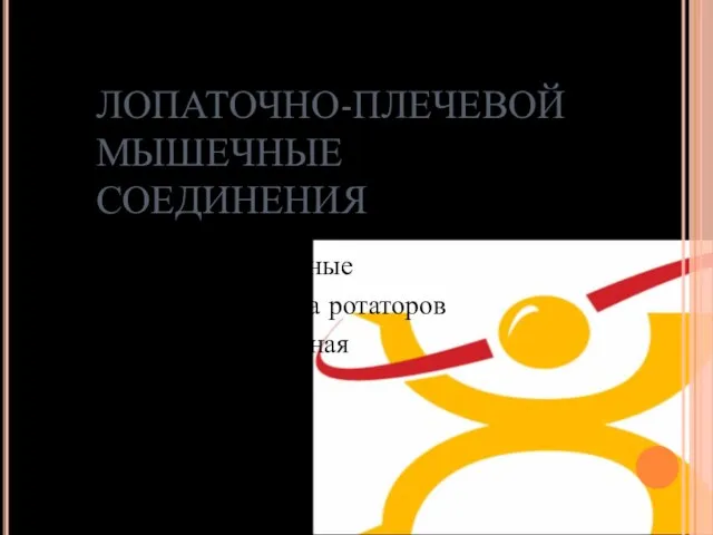 Продольные-поперечные Внутренние-манжетка ротаторов Наружные-дельтовидная ЛОПАТОЧНО-ПЛЕЧЕВОЙ МЫШЕЧНЫЕ СОЕДИНЕНИЯ