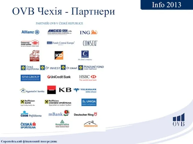 OVB Чехія - Партнери Info 2013