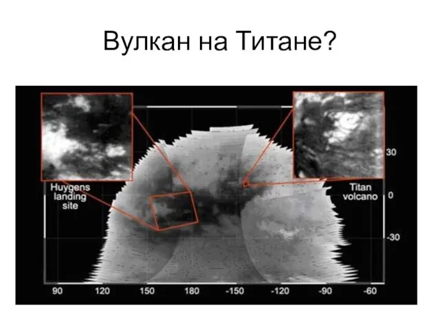 Вулкан на Титане?