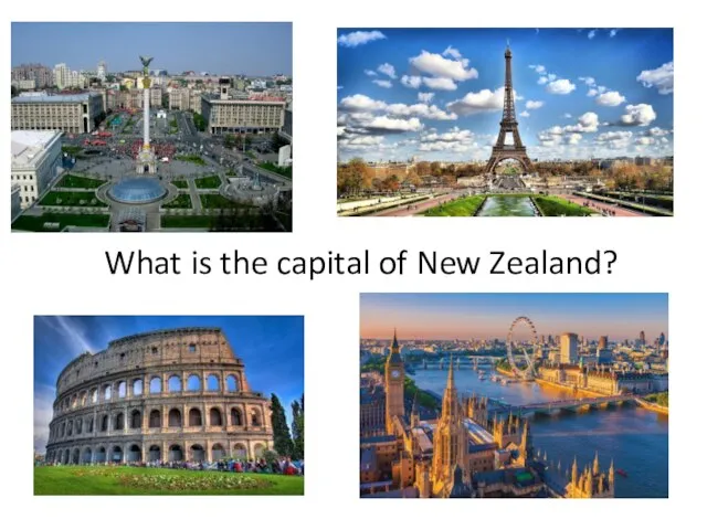 What is the capital of New Zealand?