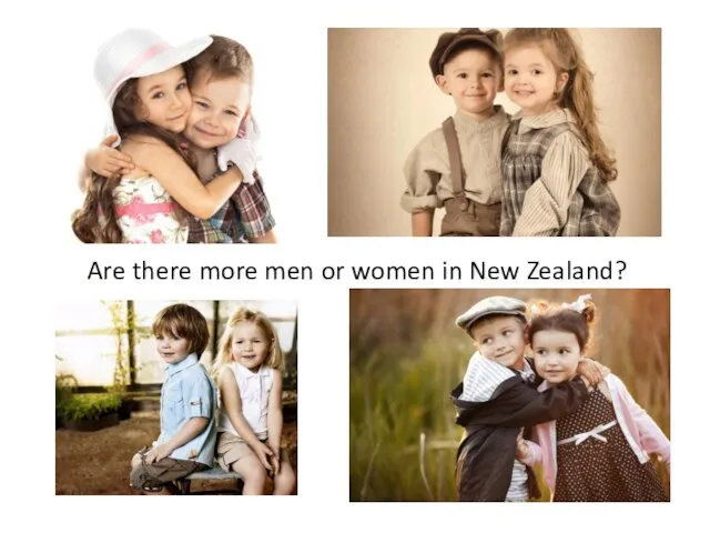 Are there more men or women in New Zealand?