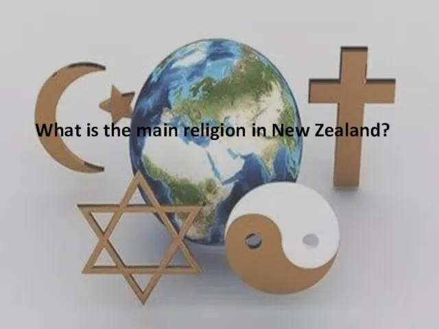 What is the main religion in New Zealand?