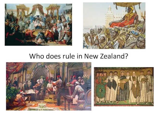 Who does rule in New Zealand?