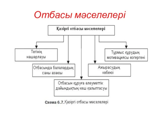 Отбасы мәселелері