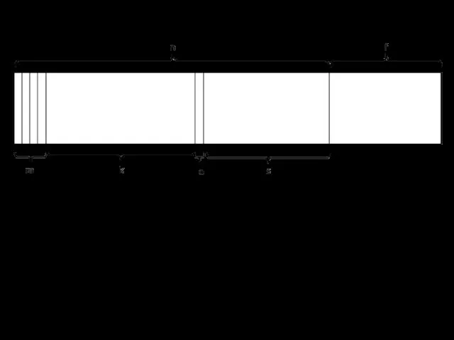 Структура кодограммы в АПД n=69 - Длина сообщения (кодовой комбинации) m=4