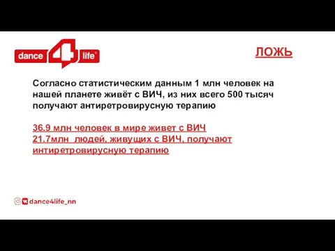 Согласно статистическим данным 1 млн человек на нашей планете живёт с