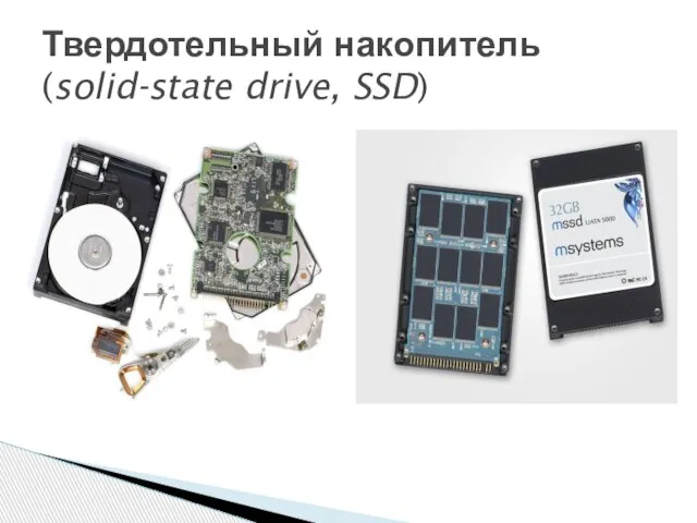 Твердотельный накопитель (solid-state drive, SSD)