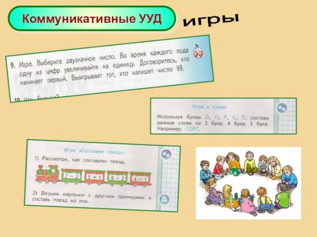 игры Коммуникативные УУД