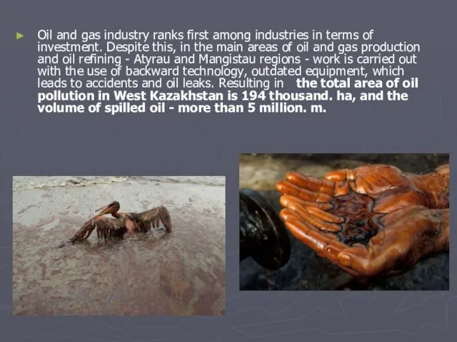 Oil and gas industry ranks first among industries in terms of