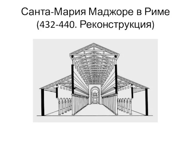 Санта-Мария Маджоре в Риме (432-440. Реконструкция)