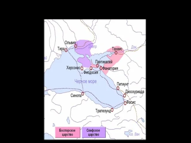 Оседлые скифы создали государство во главе с царем (отсюда их название – «царские скифы).