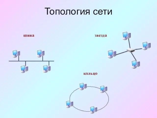 Топология сети шина звезда кольцо