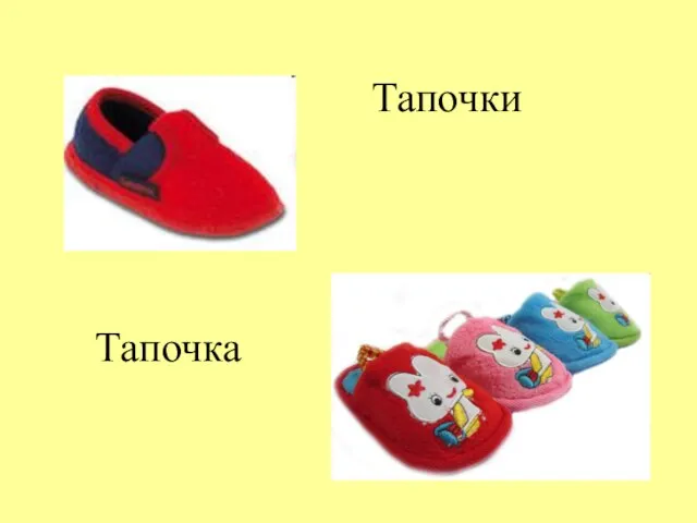 Тапочка Тапочки