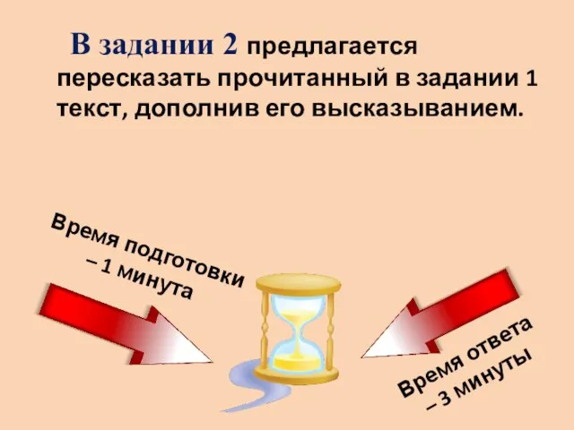 В задании 2 предлагается пересказать прочитанный в задании 1 текст, дополнив