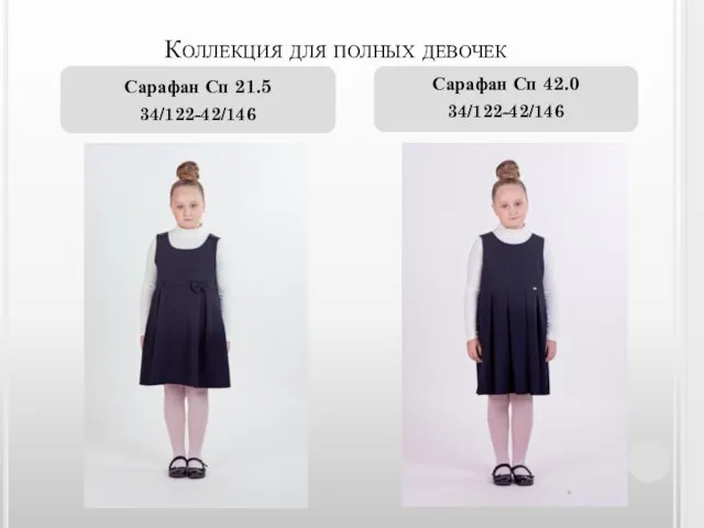 Коллекция для полных девочек Сарафан Сп 21.5 34/122-42/146 Сарафан Сп 42.0 34/122-42/146