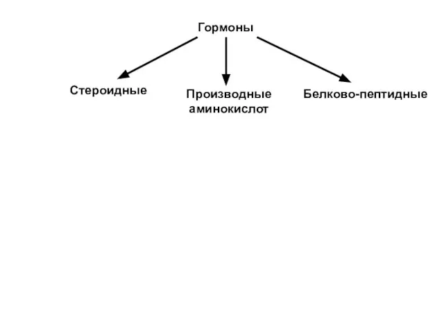 Гормоны Белково-пептидные