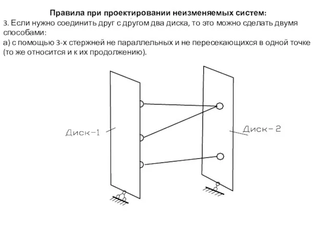 Правила при проектировании неизменяемых систем: 3. Если нужно соединить друг с